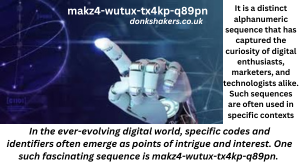 makz4-wutux-tx4kp-q89pn: The Unique Code