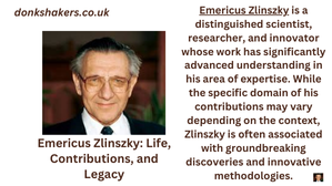 Emericus Zlinszky: Life, Contributions, and Legacy